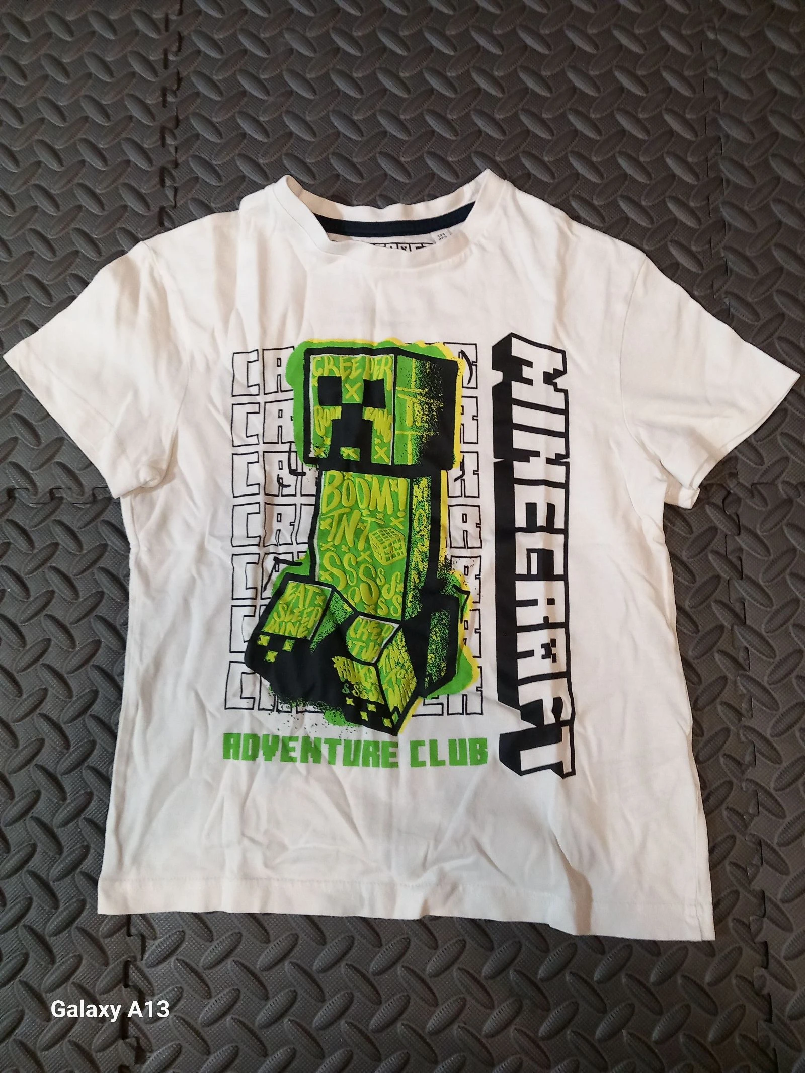 Set of 2 MINECRAFT T-shirts – Size 9 years (134 cm) – Perfect condition! – photo 2